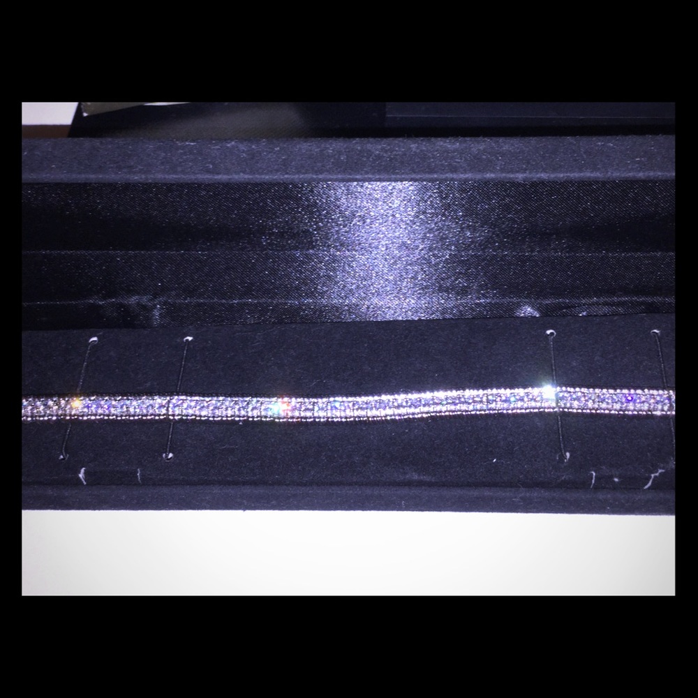 “Sterling Silver Tennis Bracelet”